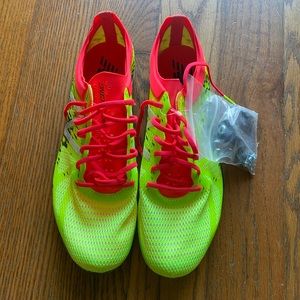 New Balance LD5000 Racing Running Shoe Lime Green Hot Pink Size 10